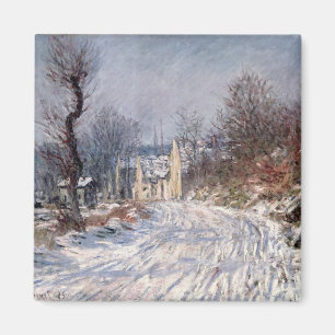 Der Weg nach Giverny, Winter 1885 Magnet