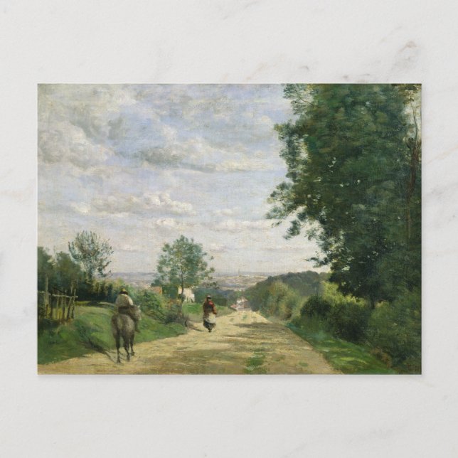Der Weg nach Sevres, 1858-59 Postkarte (Vorderseite)