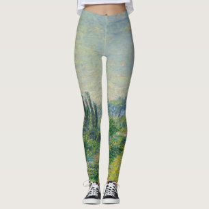Der Weg nach Vétheuil (von Claude Monet) Leggings