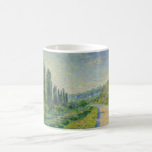 Der Weg nach Vétheuil (von Claude Monet) Tasse