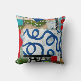 Der Weg nach vorn wirbelt Kissen