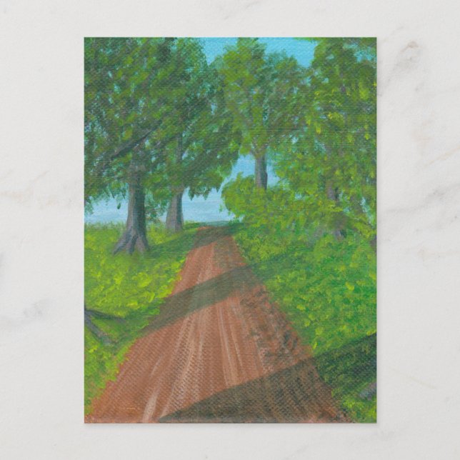 Der Weg Postkarte (Vorderseite)