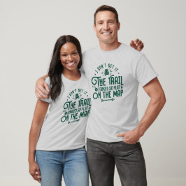 Der Weg sah so flach aus - lustige Wanderkurse T-Shirt