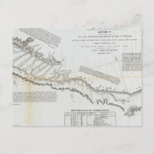 Der Weg von Missouri nach Oregon 3 Postkarte