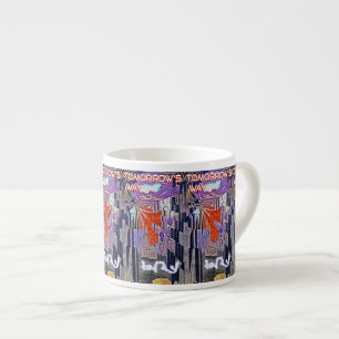 Der Weg von morgen heute: Kunst der Zukunft Espressotasse