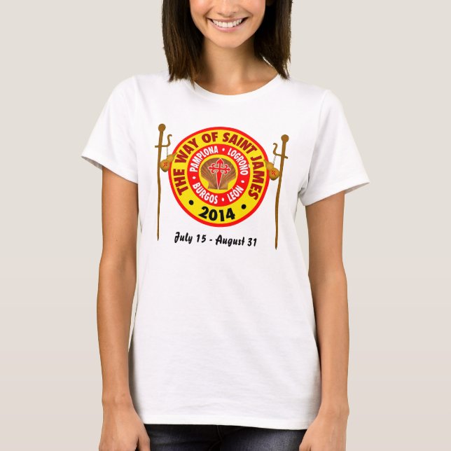 Der Weg von St. James 2014 T-Shirt (Vorderseite)