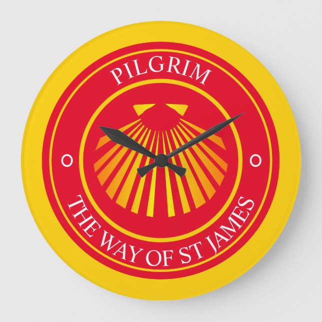Der Weg von St. James Pilgrims Große Uhr (Vorderseite)
