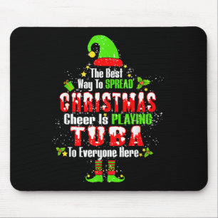Der Weg, Weihnachtsjubiläum zu verbreiten, ist Tub Mousepad
