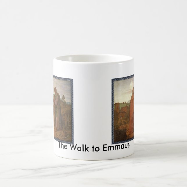 Der Weg zu Emmaus Tasse (Mittel)