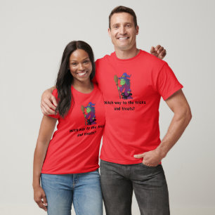 Der Weg zu Tricks und Leckereien T-Shirt
