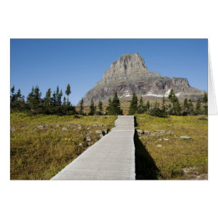 Der Weg zum Ausblick auf den Hidden Lake