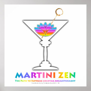 Der Weg zum Cocktail-Erleuchtungsposter, Drucke