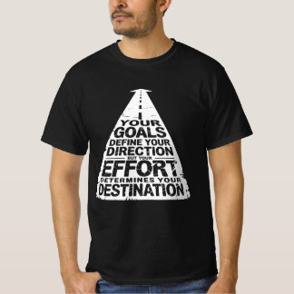 Der Weg zum Erfolg - Motivierend Design T-Shirt