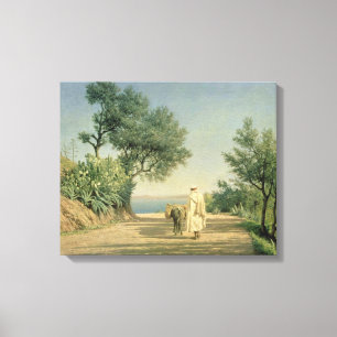 Der Weg zum Meer, Algerien, 1883 Leinwanddruck