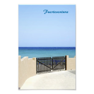 Der Weg zum Meer Fotodruck