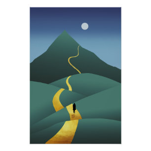 Der Weg zum Mond Poster
