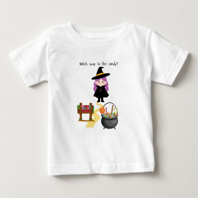 Der Weg zur Süßigkeiten Baby T-shirt (Vorderseite)