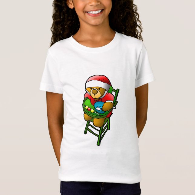 Der Weihnachtsbär T-Shirt (Vorderseite)