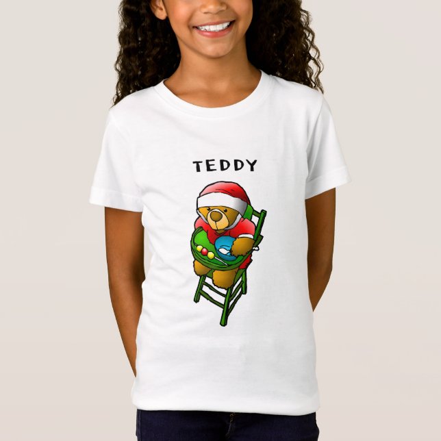 Der Weihnachtsbär T-Shirt (Vorderseite)