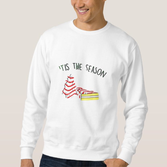 Der Weihnachtsbaum der Jahreszeit Sweatshirt (Vorderseite)