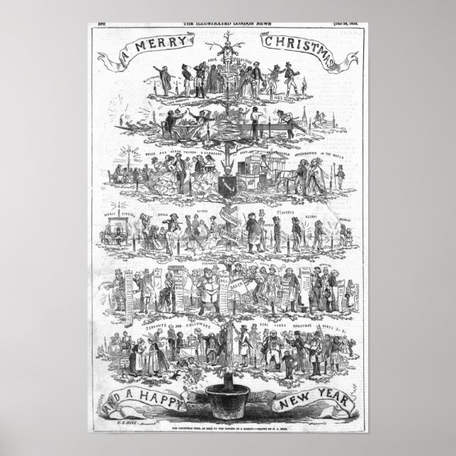 Der Weihnachtsbaum Poster (Vorne)