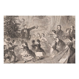 Der Weihnachtsbaum | Winslow Homer Poster