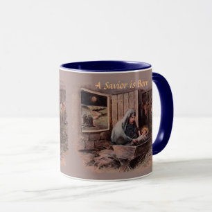 Der Weihnachtsbecher mit Segen Tasse