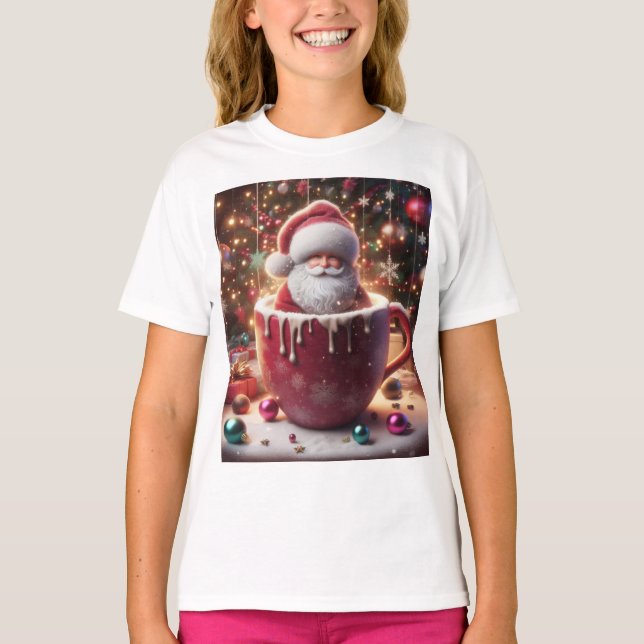 Der Weihnachtscup T-Shirt (Vorderseite)