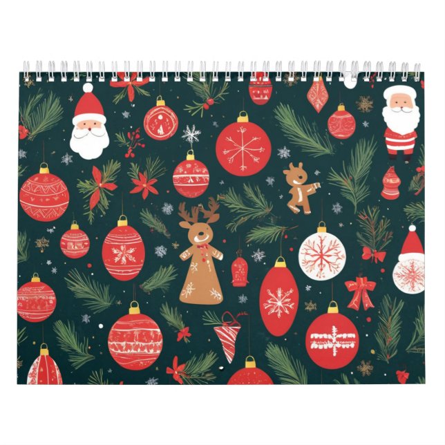 Der Weihnachtsgeist verkörpern, frohe Weihnachten Kalender (Titelbild)