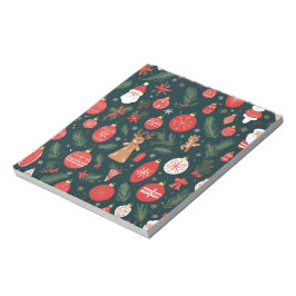 Der Weihnachtsgeist verkörpern, frohe Weihnachten Notizblock