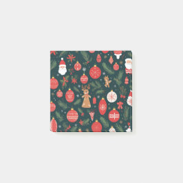 Der Weihnachtsgeist verkörpern, frohe Weihnachten Post-it Klebezettel