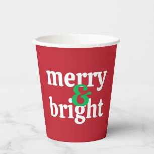 Der Weihnachtskalender "Merry & Bright" wird nach Pappbecher
