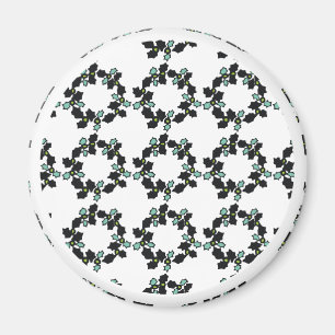 Der Weihnachtskranz - Magnet