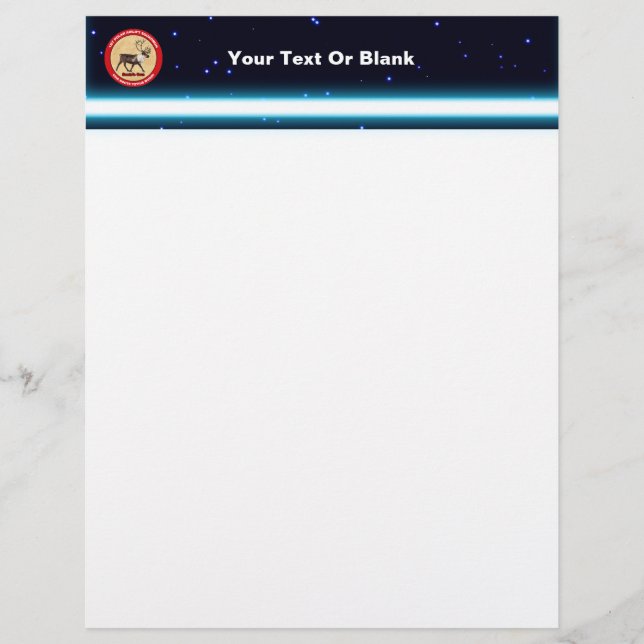 Der Weihnachtsmann - 1. Polar Airlift-Squadron Briefbogen (Vorderseite)