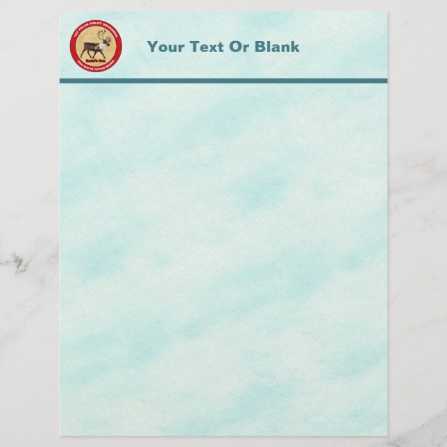 Der Weihnachtsmann - 1. Polar Airlift-Squadron Briefbogen (Vorderseite)