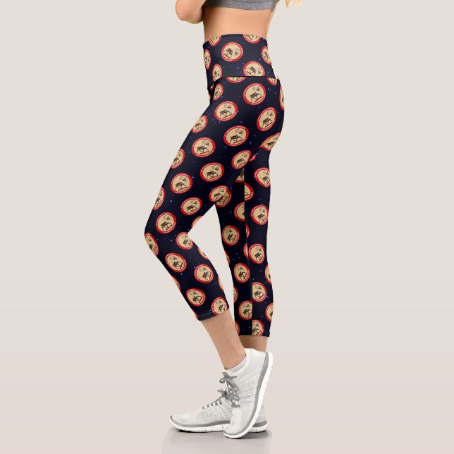 Der Weihnachtsmann - 1. Polar Airlift-Squadron Capri Leggings (Links)