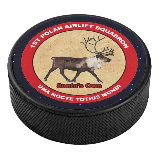 Der Weihnachtsmann - 1. Polar Airlift-Squadron Eishockey Puck (3/4)