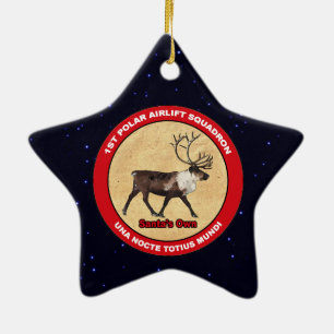 Der Weihnachtsmann - 1. Polar Airlift-Squadron Keramik Ornament