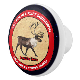 Der Weihnachtsmann - 1. Polar Airlift-Squadron Keramikknauf