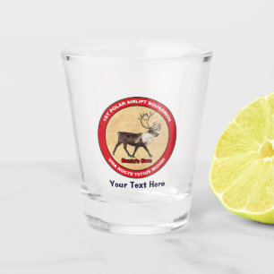 Der Weihnachtsmann - 1. Polar Airlift-Squadron Schnapsglas
