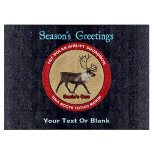 Der Weihnachtsmann - 1. Polar Airlift-Squadron Schneidebrett