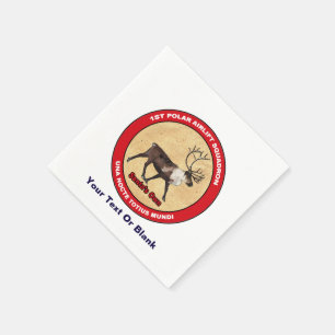 Der Weihnachtsmann - 1. Polar Airlift-Squadron Serviette