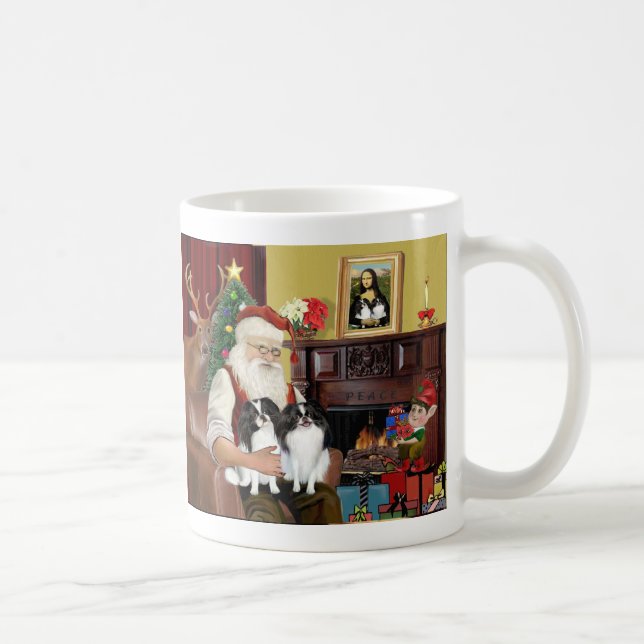 Der Weihnachtsmann 2 Japanischer Kinn Tasse (Rechts)