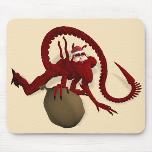 Der Weihnachtsmann aus dem Weltraum Mousepad