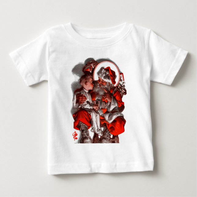 Der Weihnachtsmann Baby T-shirt (Vorderseite)