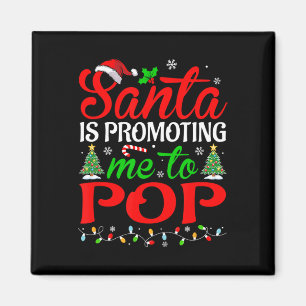 Der Weihnachtsmann bringt mich zum Weihnachtsfest Magnet