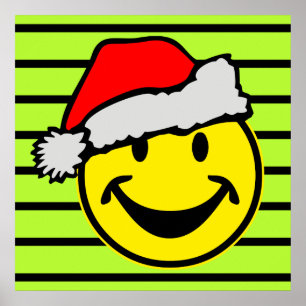 Der Weihnachtsmann, dein Rückgrat. Ideen Poster