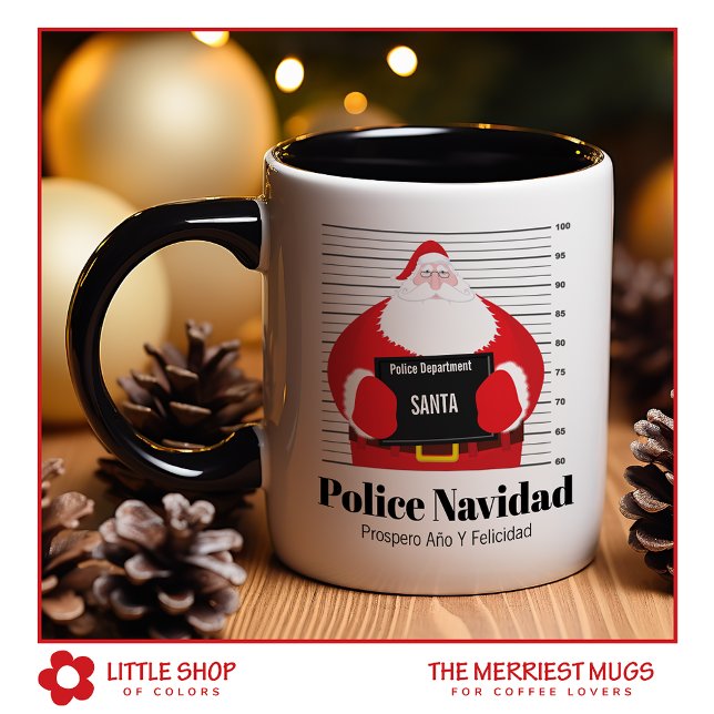 Der Weihnachtsmann erhält ein schneller Ticket für Tasse (Von Creator hochgeladen)