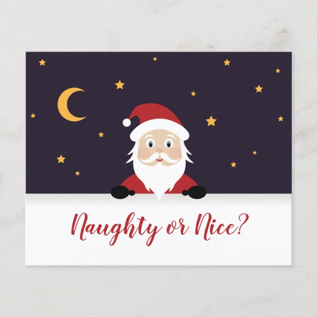 Der Weihnachtsmann frage unanständige oder schöne  (Vorderseite)