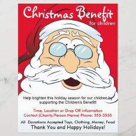 Der Weihnachtsmann für Kinder Flyer